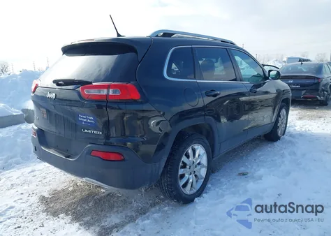 2015 Jeep Cherokee Limited z USA, uszkodzony, nr VIN 1C4PJMDB1FW501113